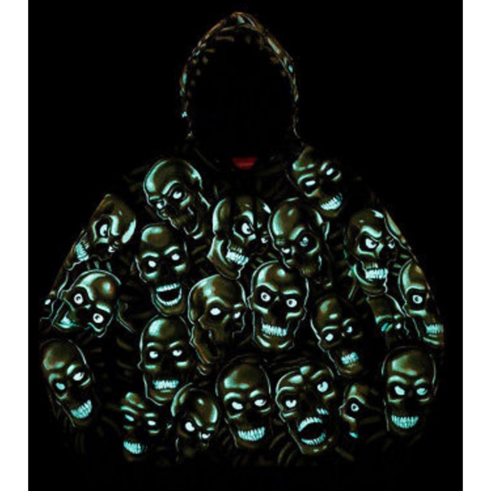 supreme skull hoodie